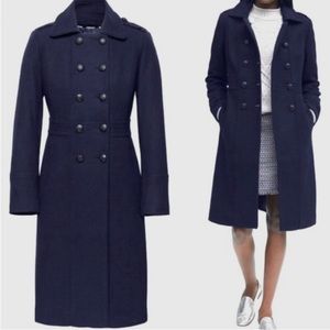 Banana Republic Navy Peacoat